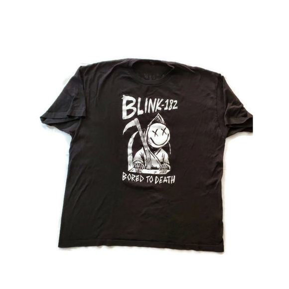 Tultex Other - Blink 182 Bored to Death Black Graphic T shirt XL
